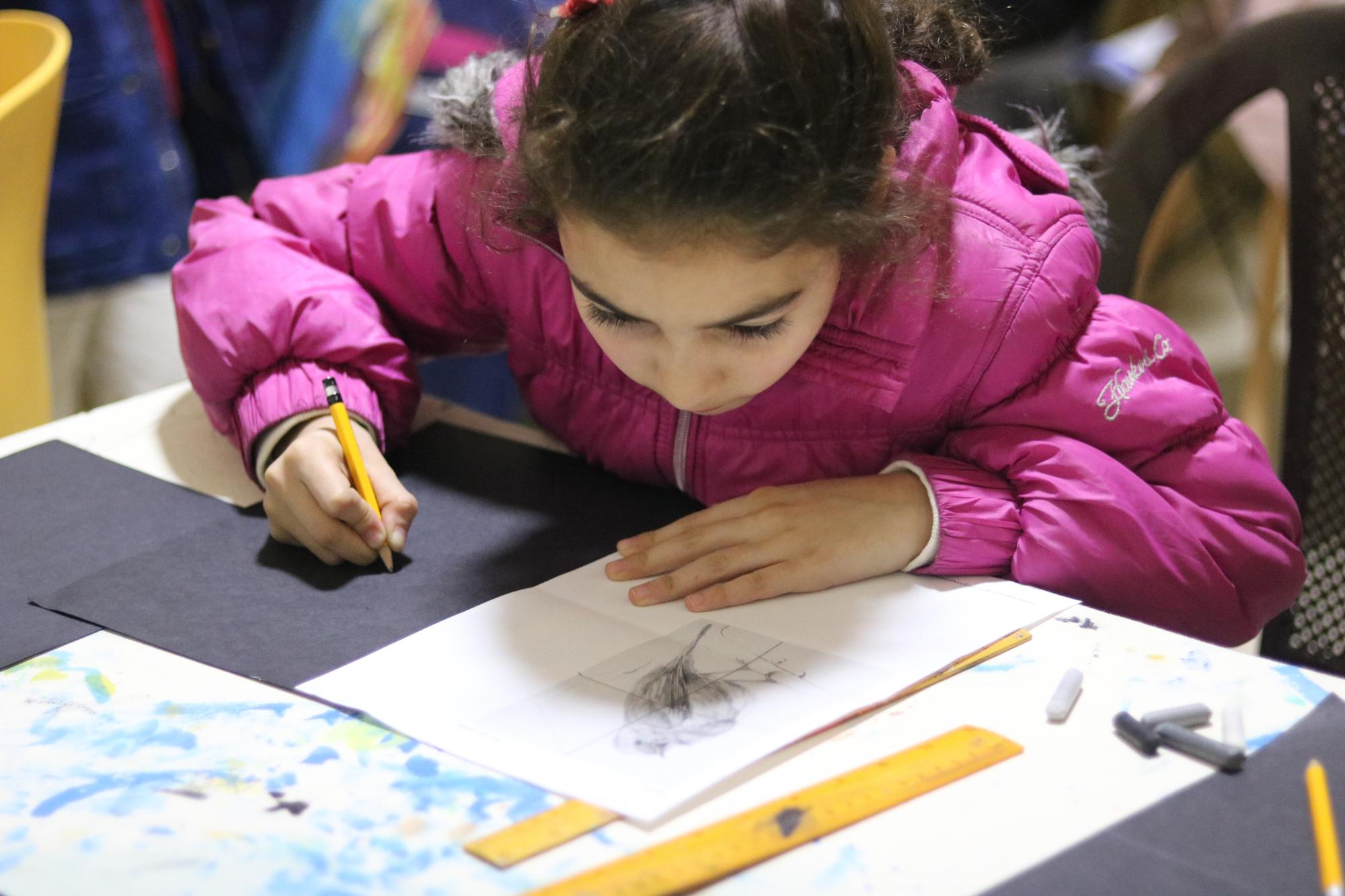 Participants in the Art of Painting program