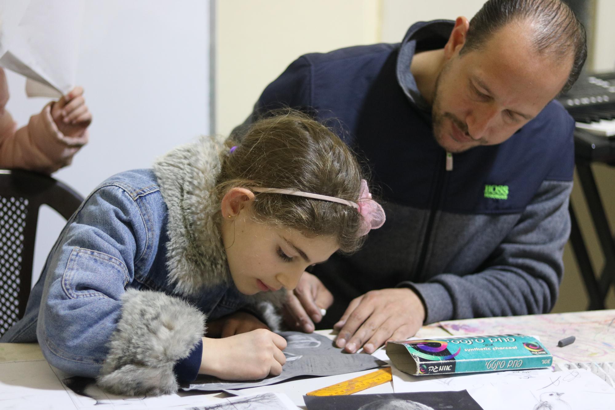 Participants in the Art of Painting program