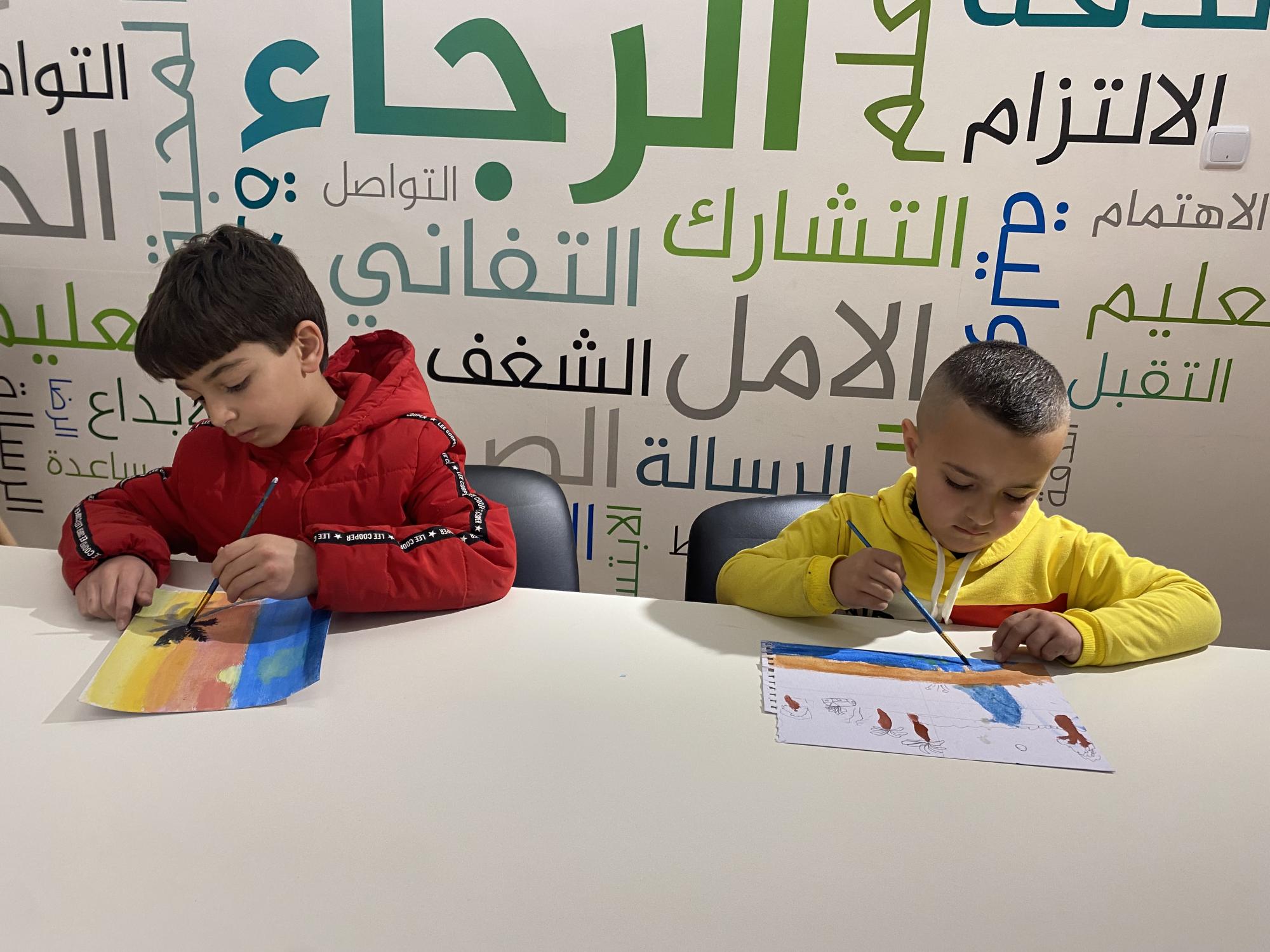 Participants in the Art of Painting program